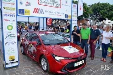 San Juan, escenario de la protocolaria ceremonia de salida del Rallye de Telde (Foto Francisco Javier Santana)